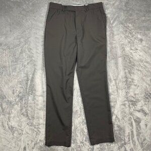 Ralph Lauren RLX Mens Charcoal Gray Dress Pants 32x34 Slim Fit